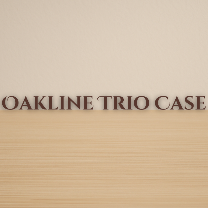 Oakline Trio Case